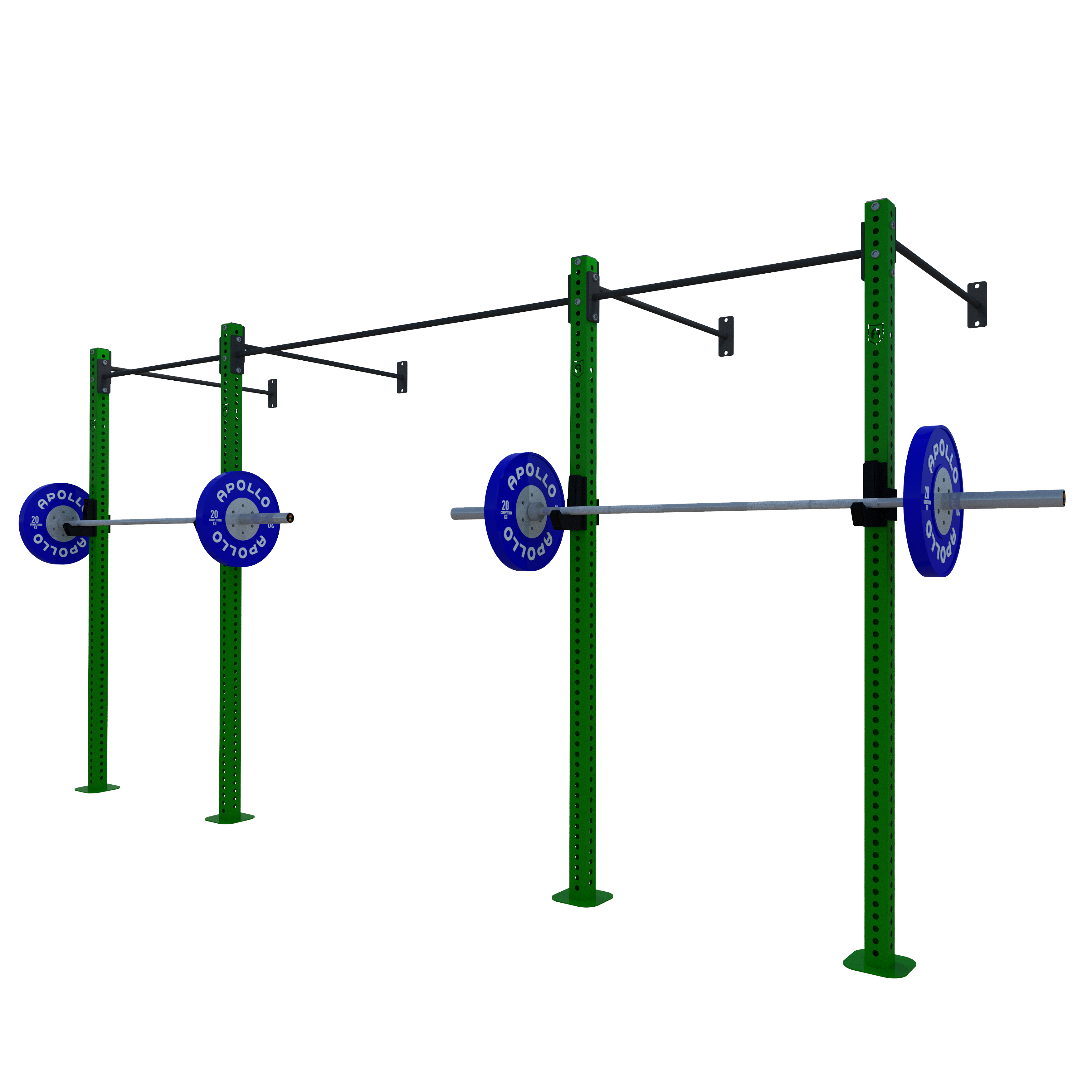 Two Bay Wall Mounted Rig