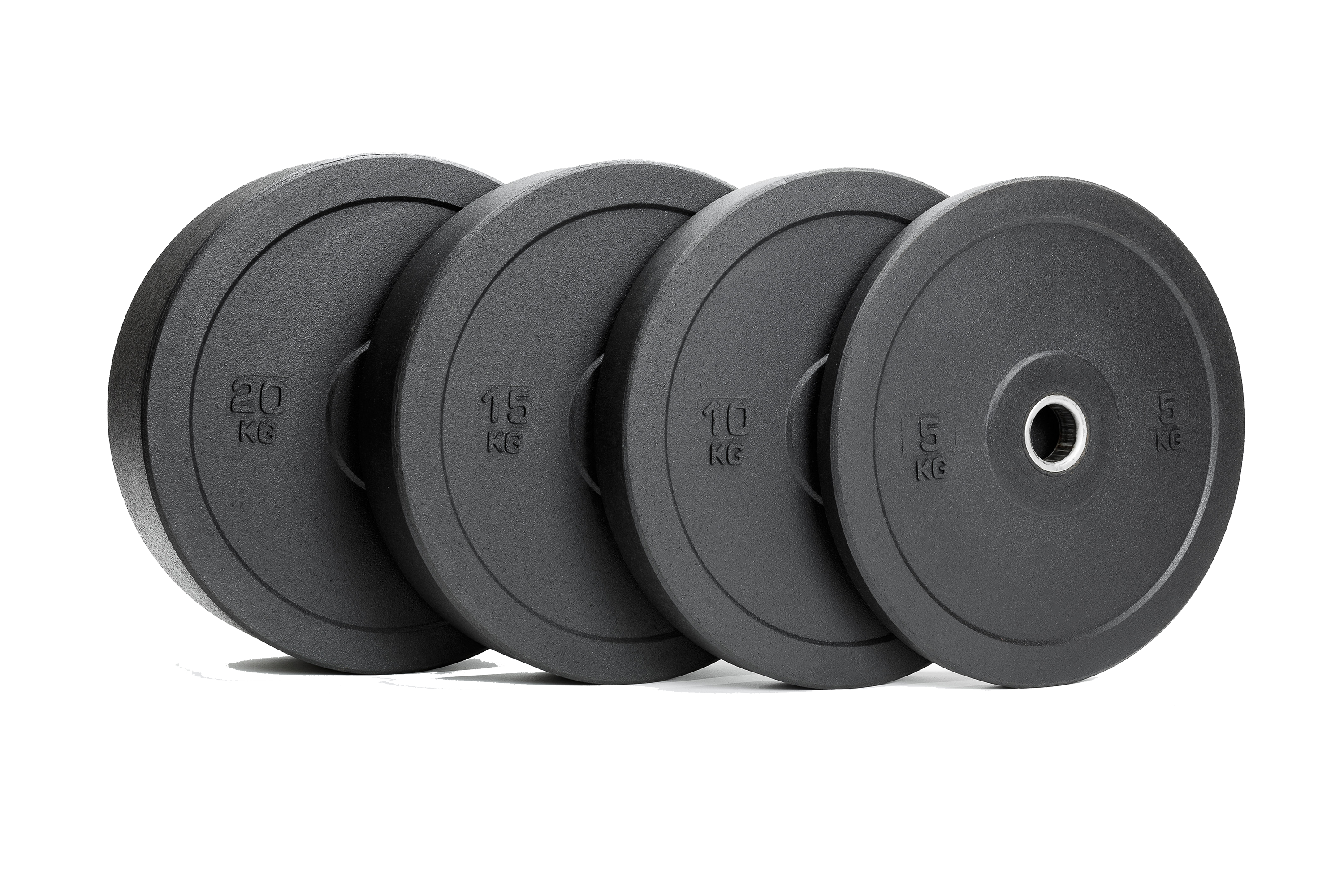 Black Garage Bumper Plates
