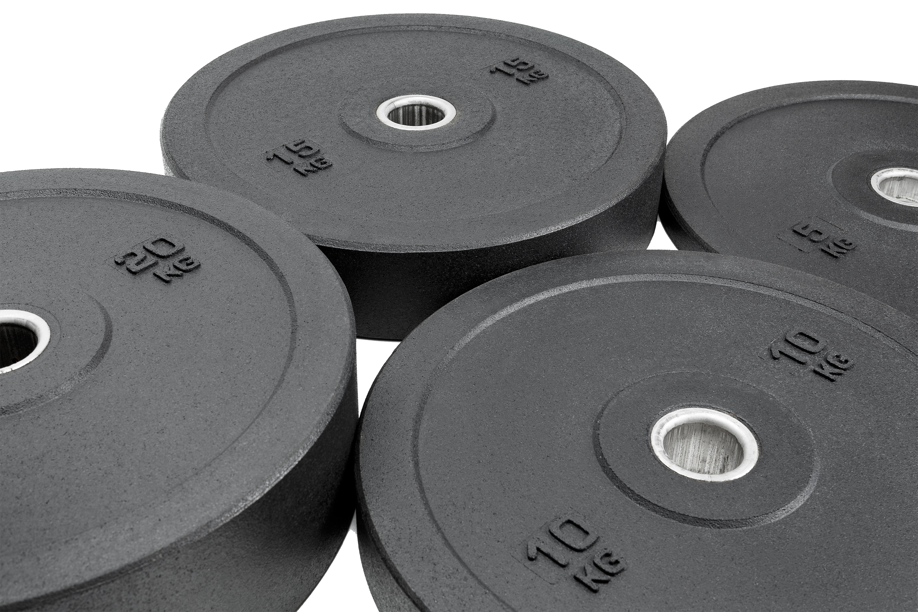 Black Garage Bumper Plates
